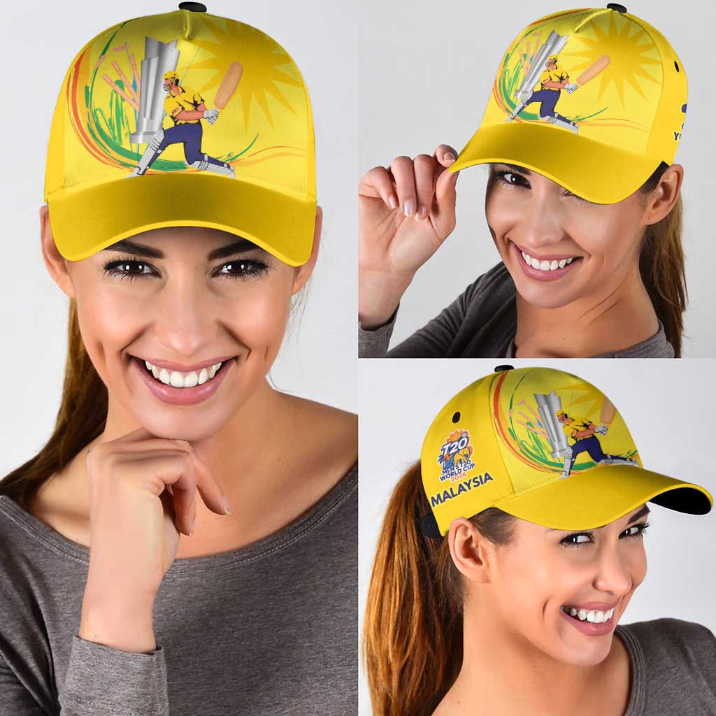 Custom Cricket Malaysia East Asia-Pacific Classic Cap Malaysia Road to Glory LT9