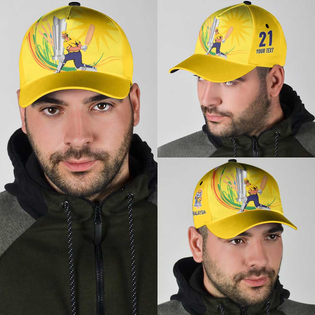 Custom Cricket Malaysia East Asia-Pacific Classic Cap Malaysia Road to Glory LT9