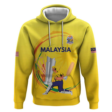 Custom Cricket Malaysia East Asia-Pacific Hoodie Malaysia Road to Glory LT9