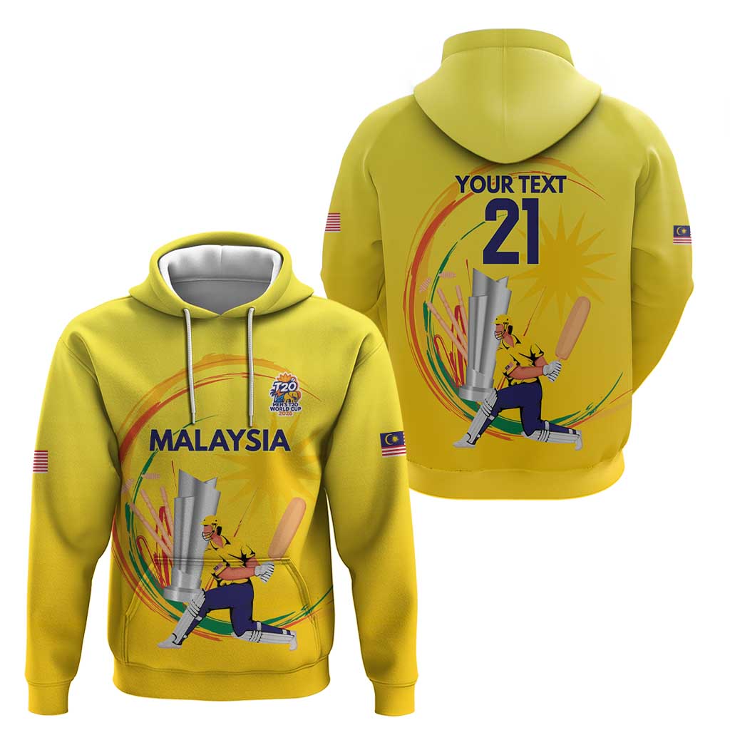 Custom Cricket Malaysia East Asia-Pacific Hoodie Malaysia Road to Glory LT9