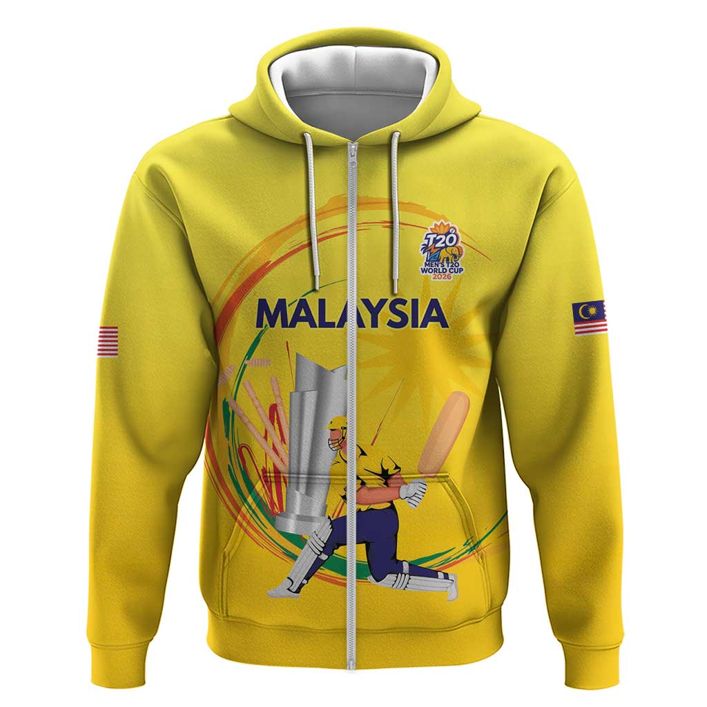 Custom Cricket Malaysia East Asia-Pacific Hoodie Malaysia Road to Glory LT9