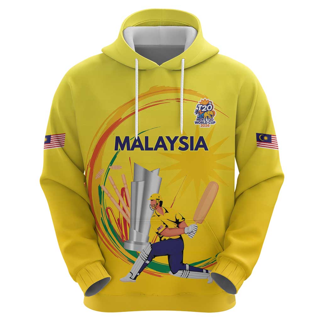 Custom Cricket Malaysia East Asia-Pacific Hoodie Malaysia Road to Glory LT9