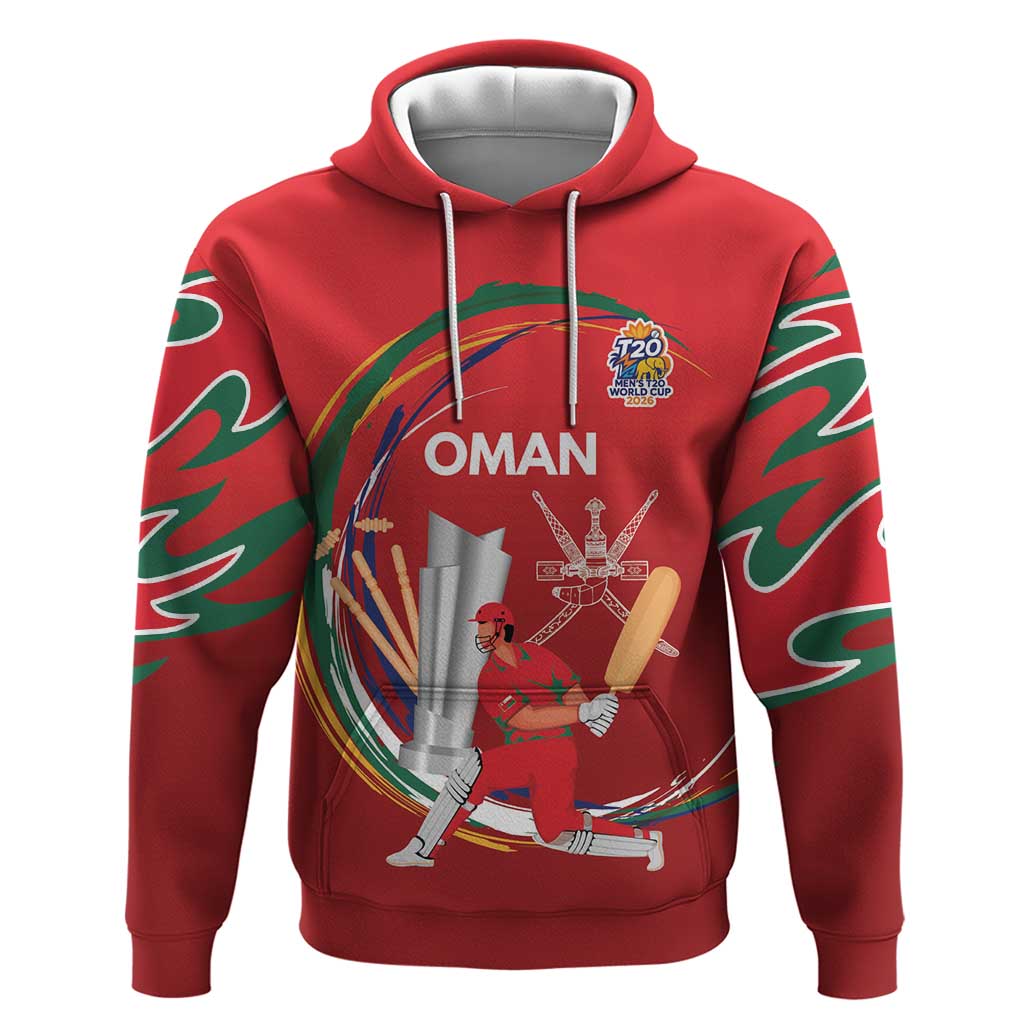 Custom Cricket Oman East Asia-Pacific Hoodie Oman Home Victory Spirit LT9