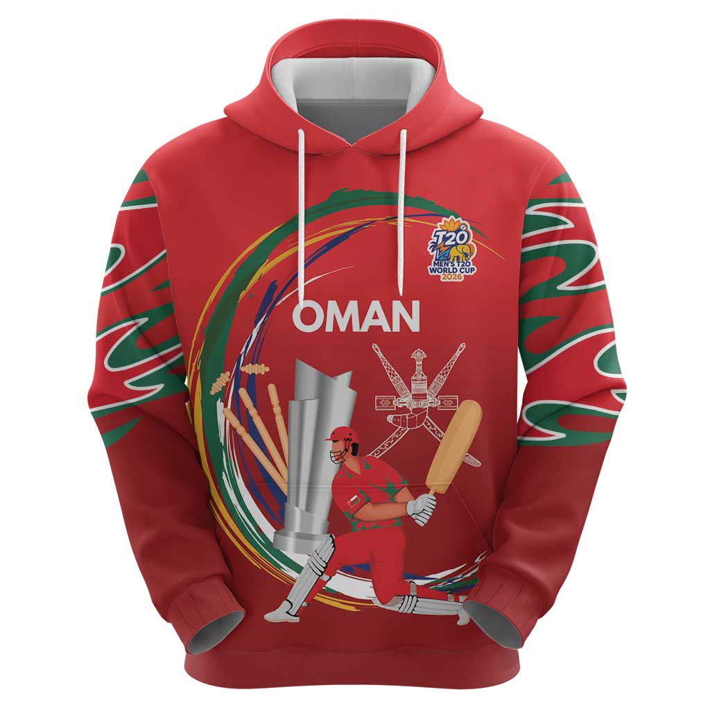 Custom Cricket Oman East Asia-Pacific Hoodie Oman Home Victory Spirit LT9