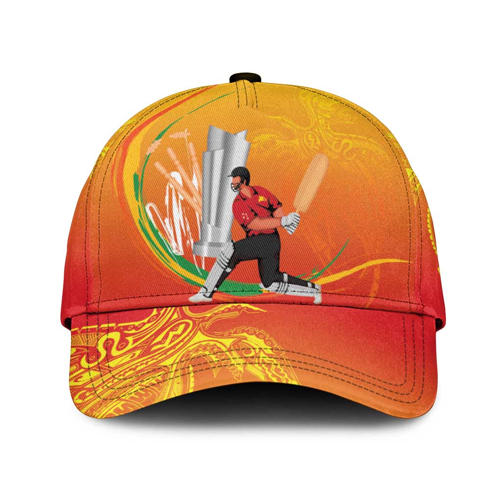 Custom Cricket PNG East Asia-Pacific Classic Cap Papua New Guinea Rise to Power LT9