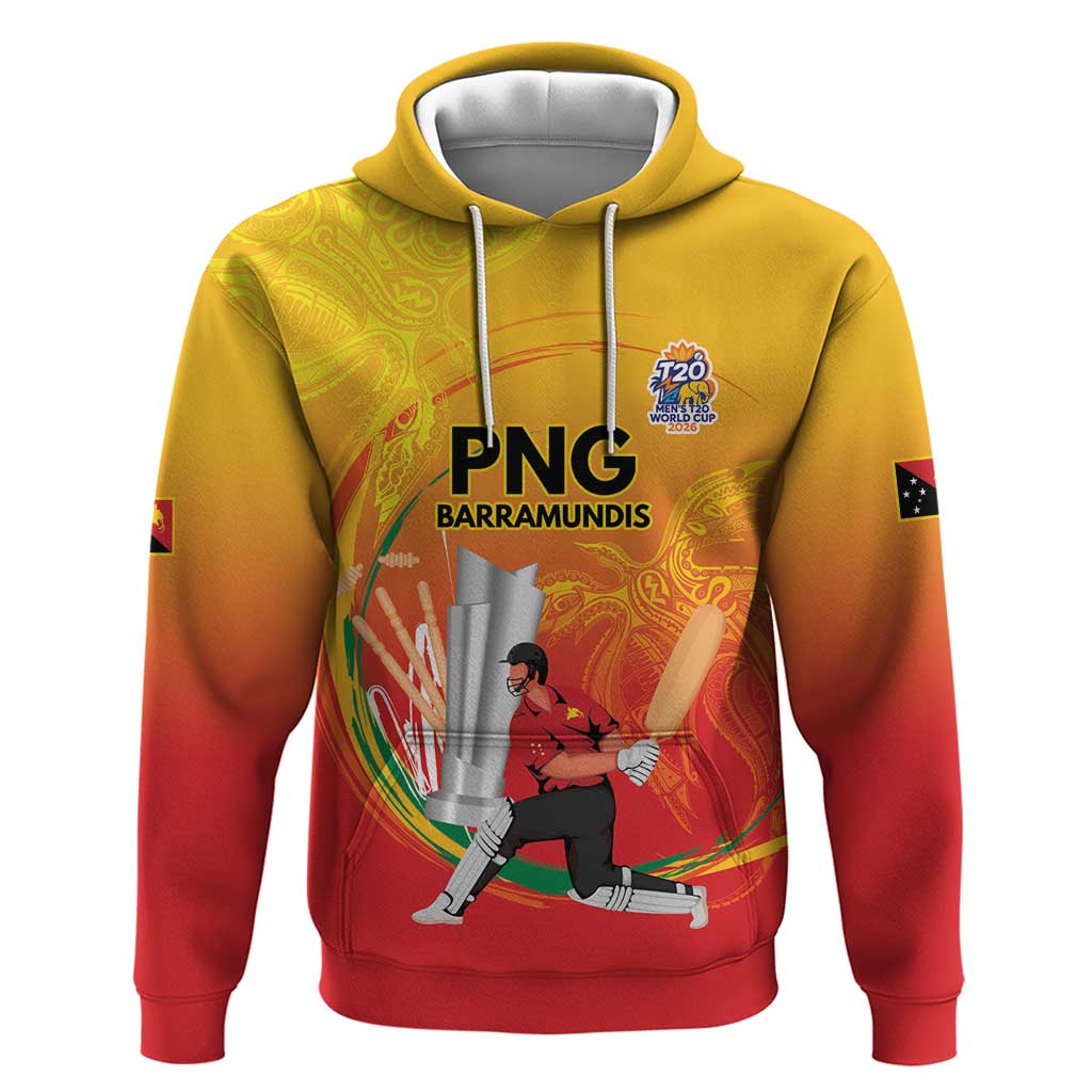 Custom Cricket PNG East Asia-Pacific Hoodie Papua New Guinea Rise to Power LT9