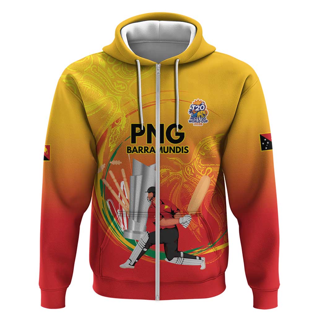Custom Cricket PNG East Asia-Pacific Hoodie Papua New Guinea Rise to Power LT9
