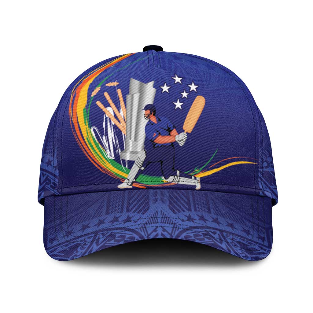 Custom Cricket Samoa East Asia-Pacific Classic Cap Samoa Storming the Limits LT9