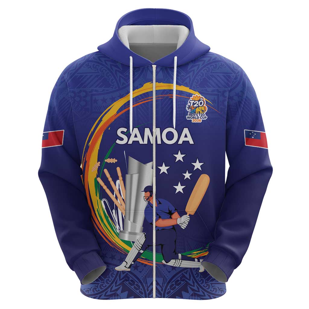 Custom Cricket Samoa East Asia-Pacific Hoodie Samoa Storming the Limits LT9