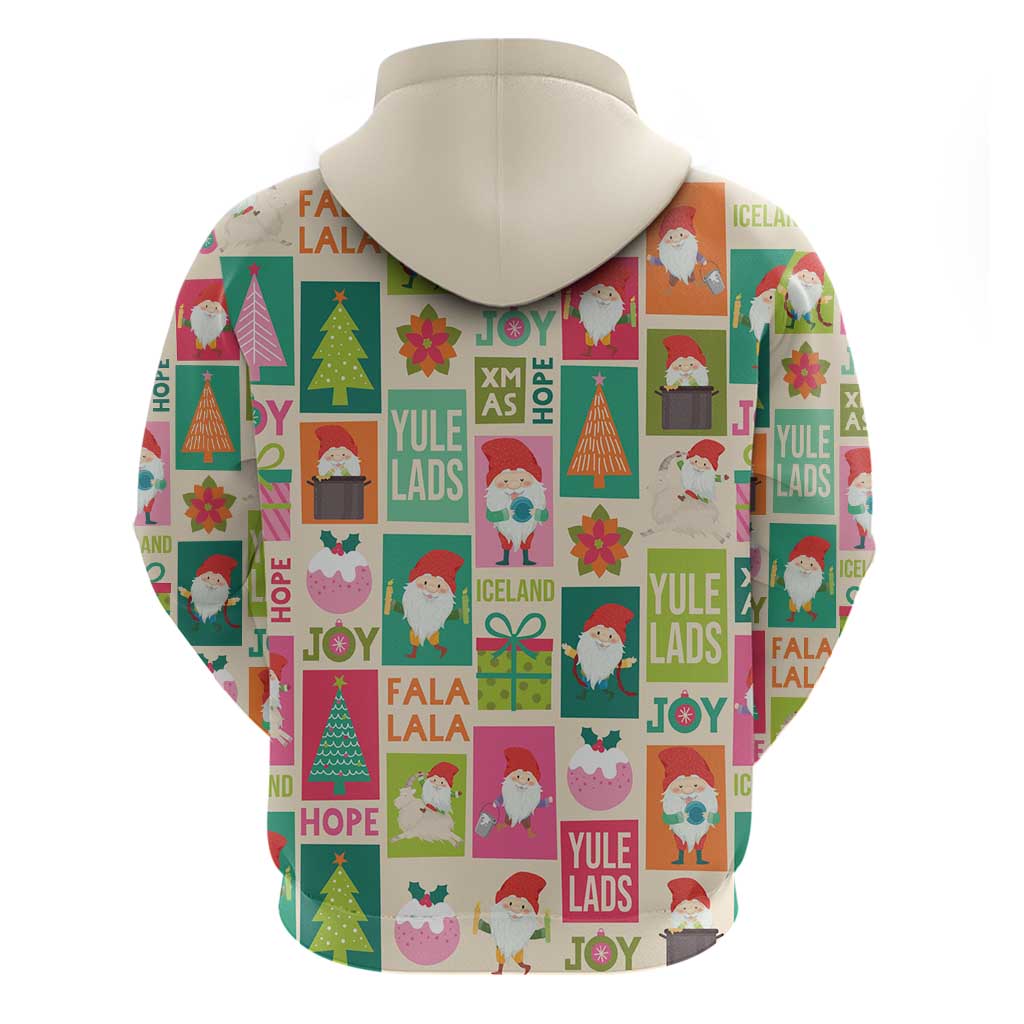 Cute Yule Lads Christmas Hoodie Icelandic Jolasveinar Hippie Style LT9