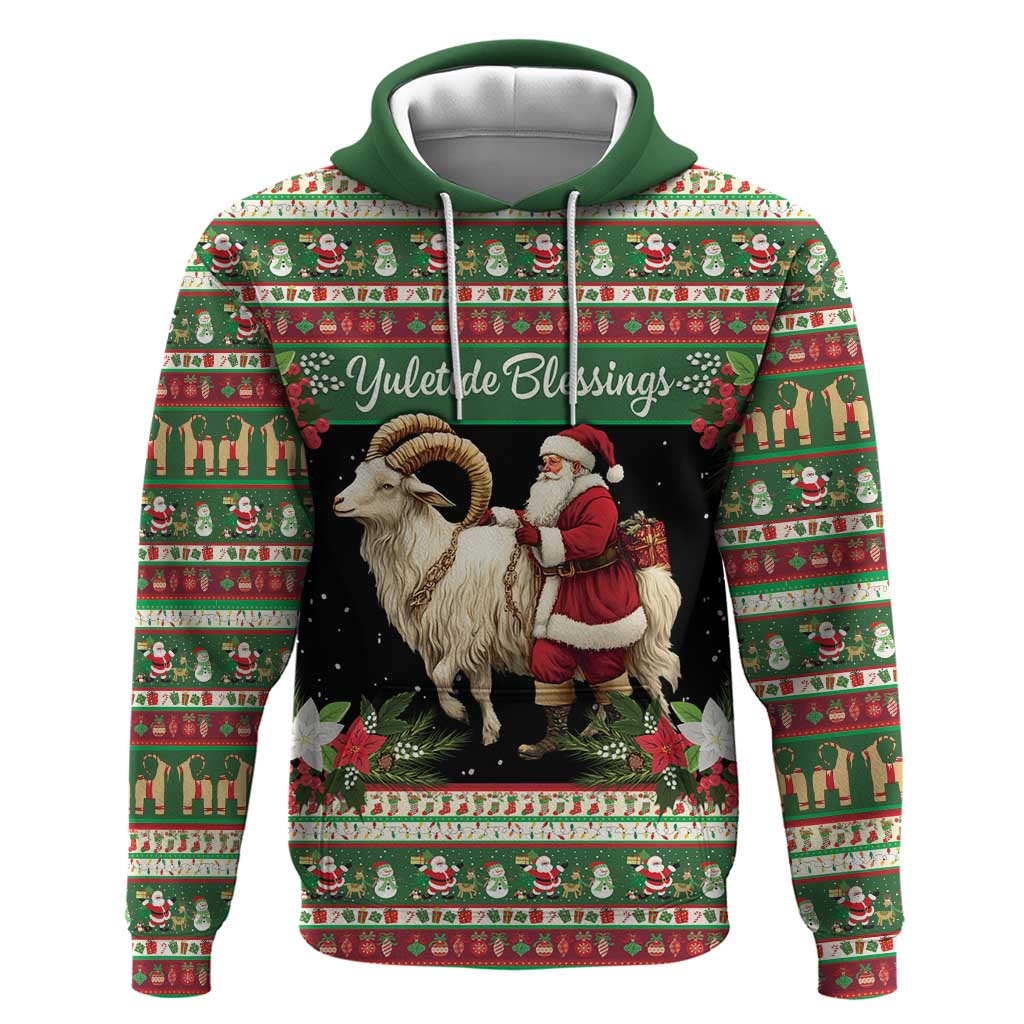 Yule Goat Personalized Hoodie Scandanavian Mythology LT9