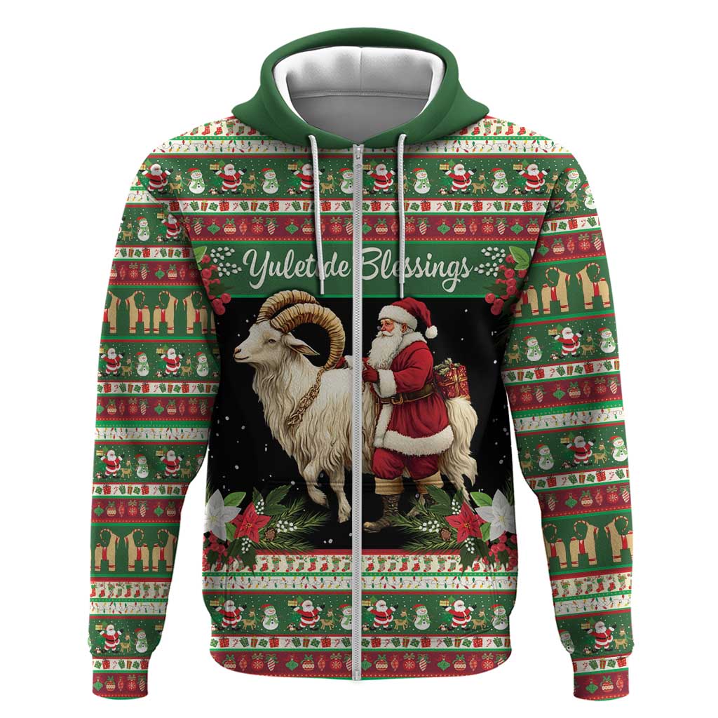 Yule Goat Personalized Hoodie Scandanavian Mythology LT9