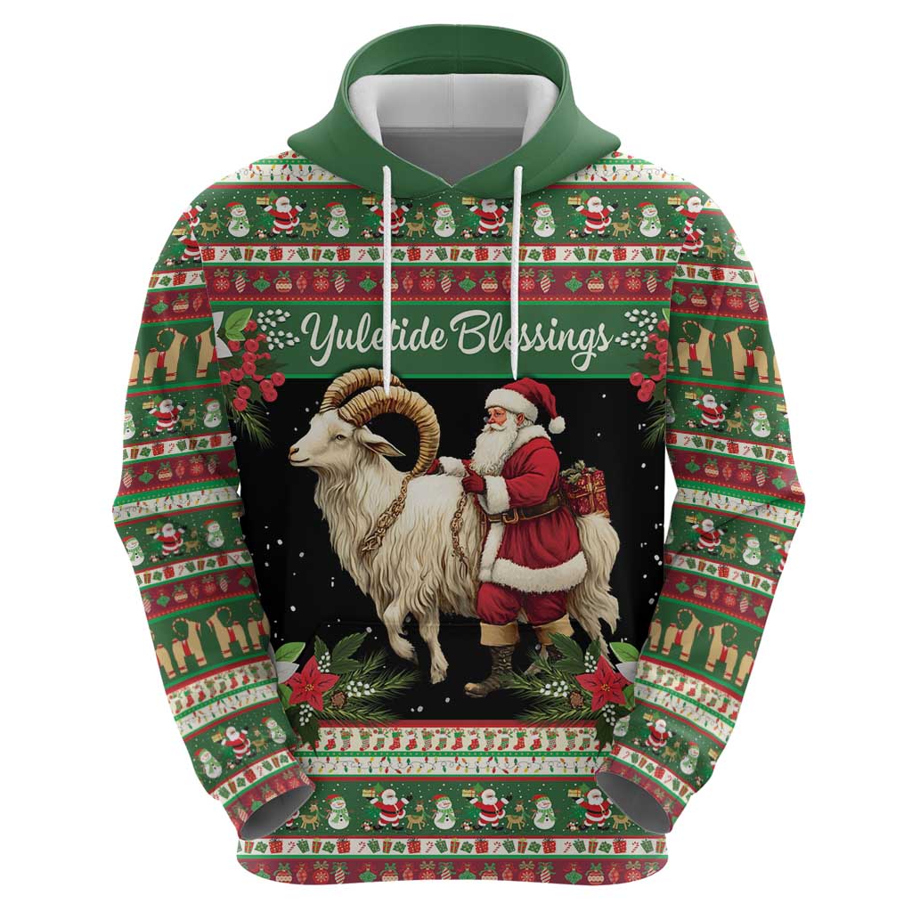 Yule Goat Personalized Hoodie Scandanavian Mythology LT9