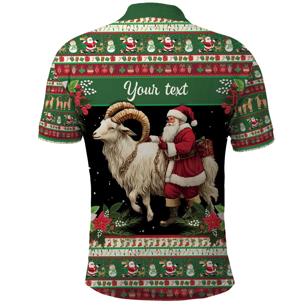 Yule Goat Personalized Polo Shirt Scandanavian Mythology LT9