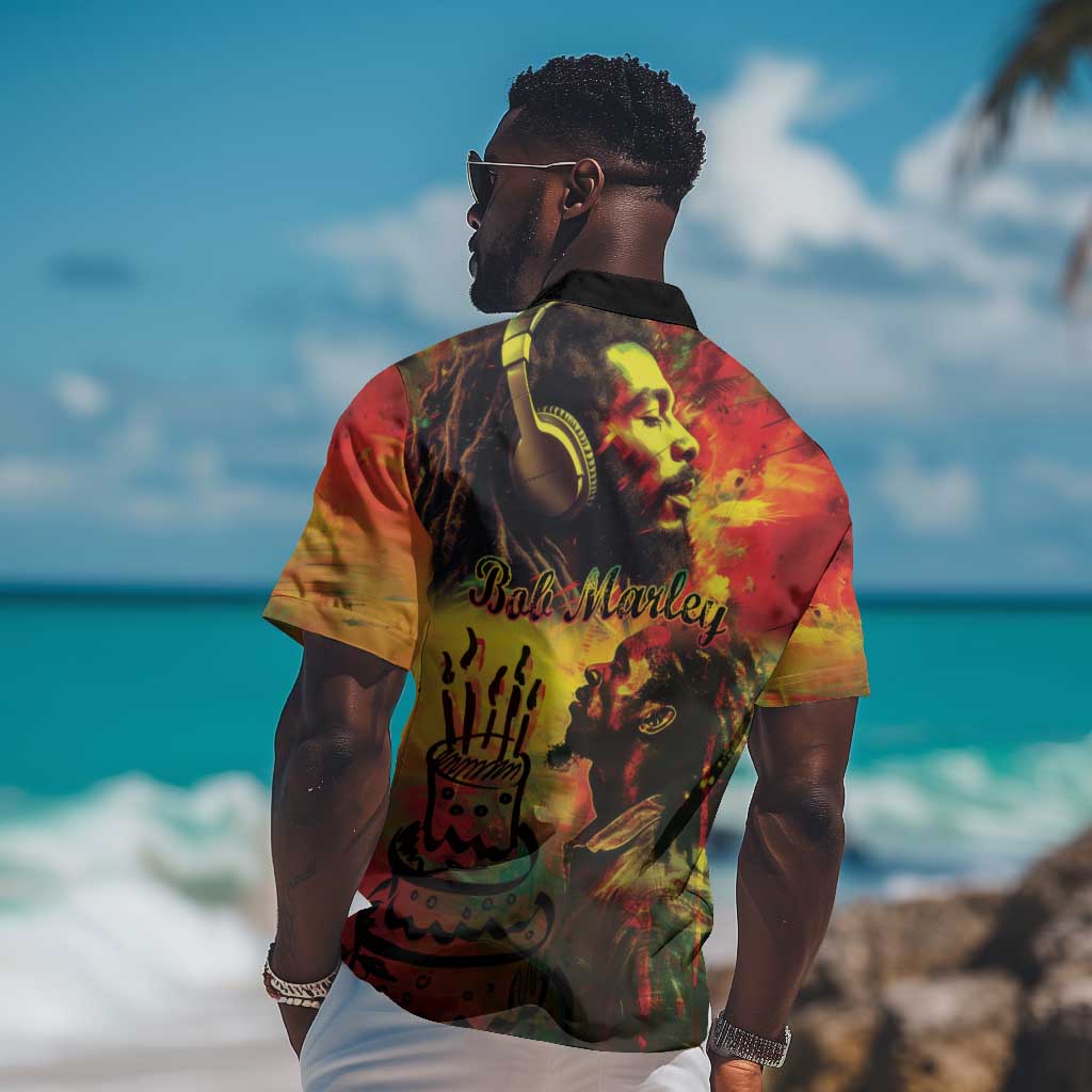 Happy Birthday King of Reggae Hawaiian Shirt LT9