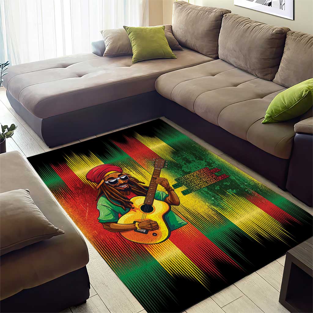 Honoring Reggae Legend Bob Birthday Area Rug LT9