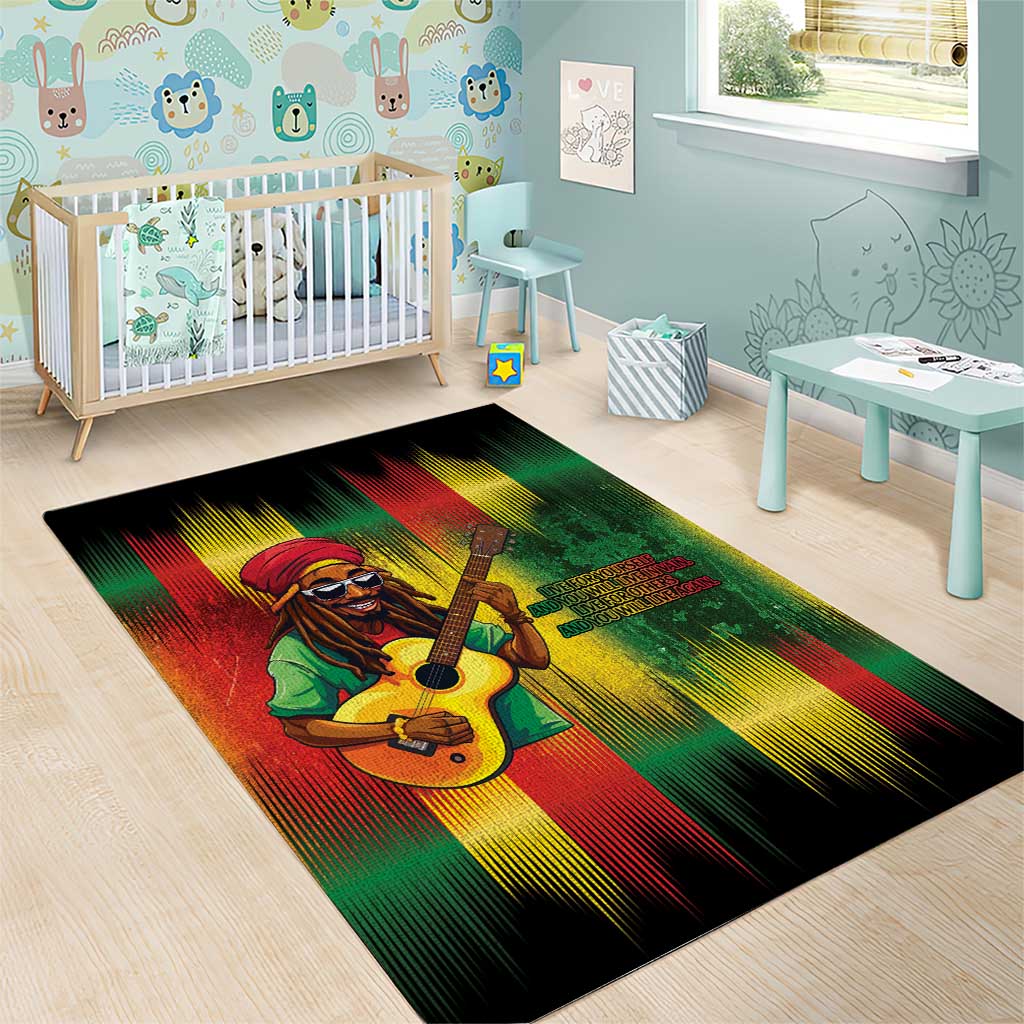 Honoring Reggae Legend Bob Birthday Area Rug LT9
