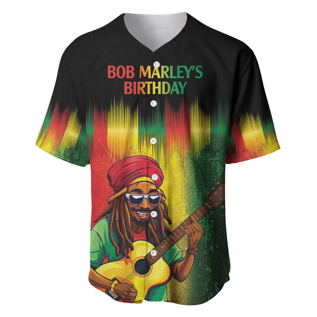 Honoring Reggae Legend Bob Birthday Baseball Jersey LT9
