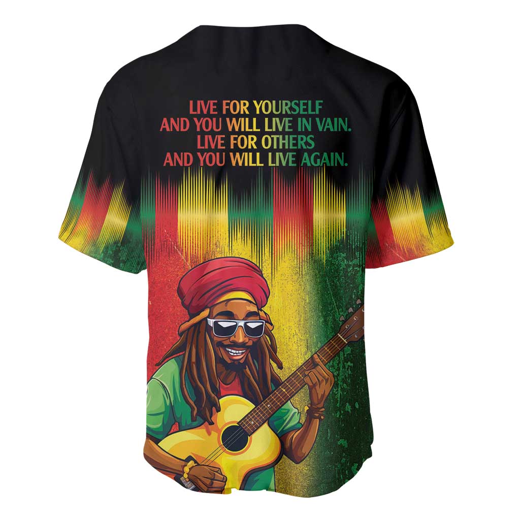 Honoring Reggae Legend Bob Birthday Baseball Jersey LT9