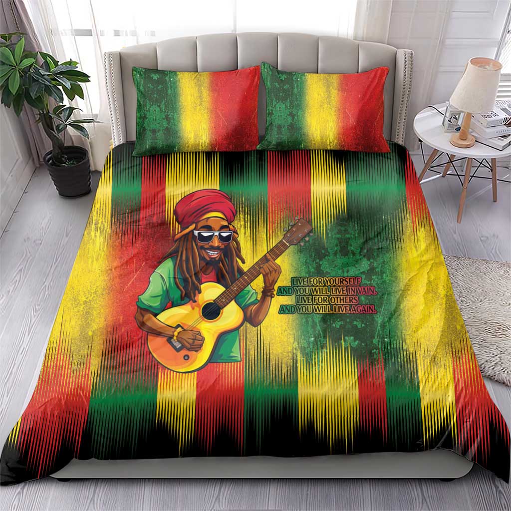 Honoring Reggae Legend Bob Birthday Bedding Set LT9