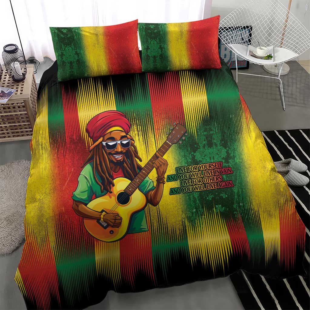 Honoring Reggae Legend Bob Birthday Bedding Set LT9