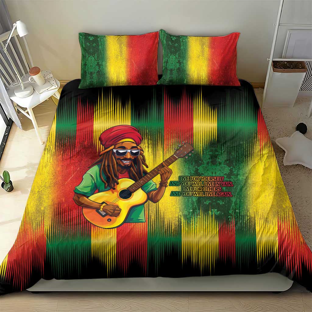 Honoring Reggae Legend Bob Birthday Bedding Set LT9