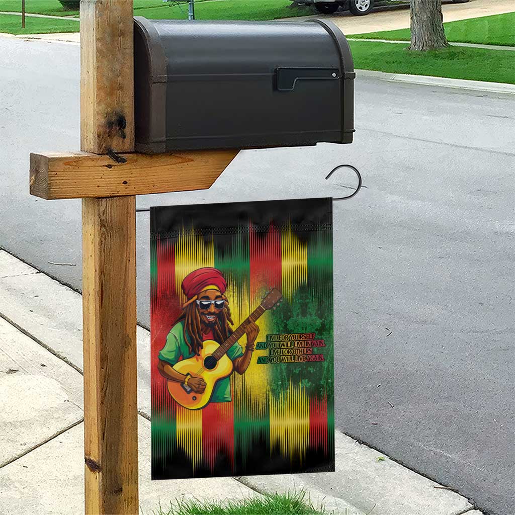 Honoring Reggae Legend Bob Birthday Garden Flag LT9