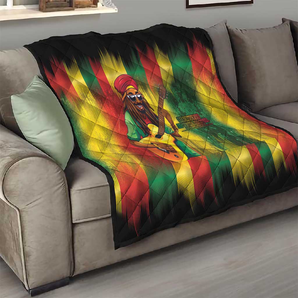 Honoring Reggae Legend Bob Birthday Quilt LT9