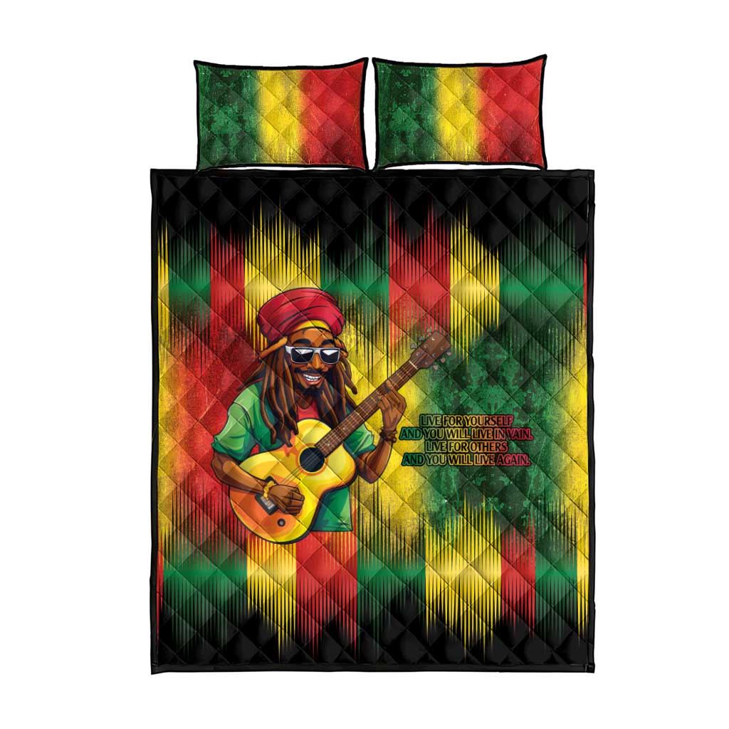 Honoring Reggae Legend Bob Birthday Quilt Bed Set LT9