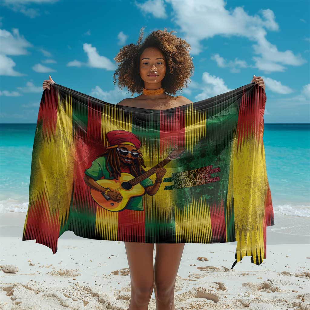 Honoring Reggae Legend Bob Birthday Sarong LT9
