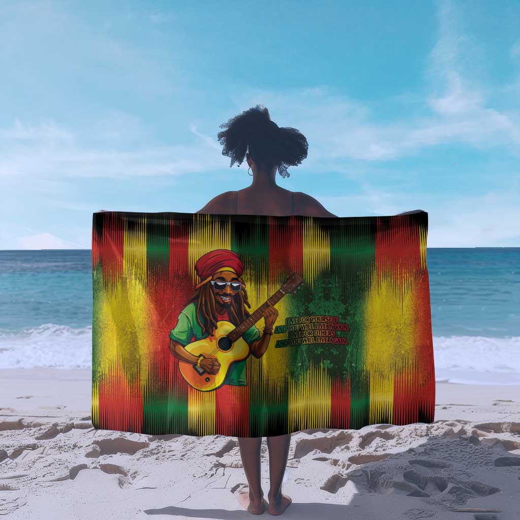 Honoring Reggae Legend Bob Birthday Sarong LT9