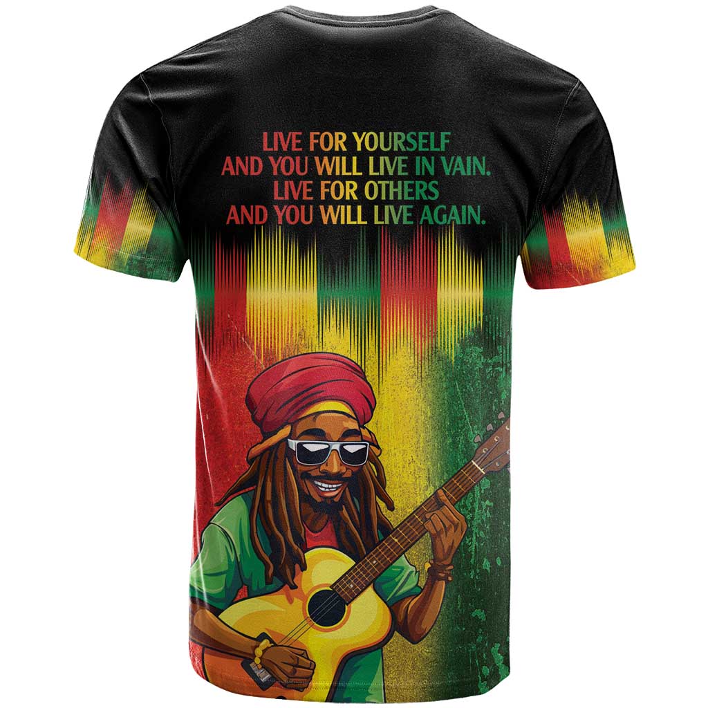Honoring Reggae Legend Bob Birthday T shirt LT9