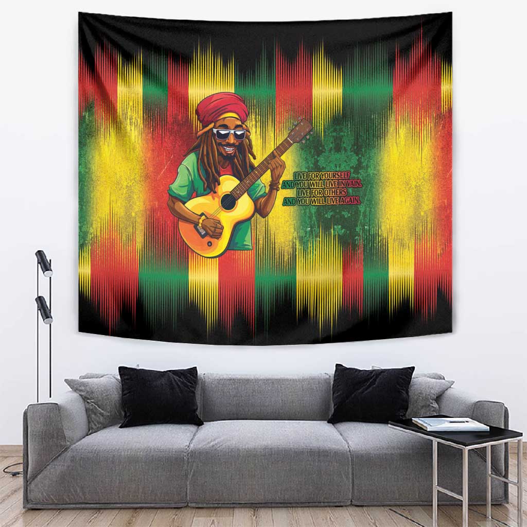 Honoring Reggae Legend Bob Birthday Tapestry LT9