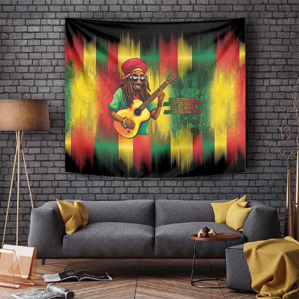 Honoring Reggae Legend Bob Birthday Tapestry LT9