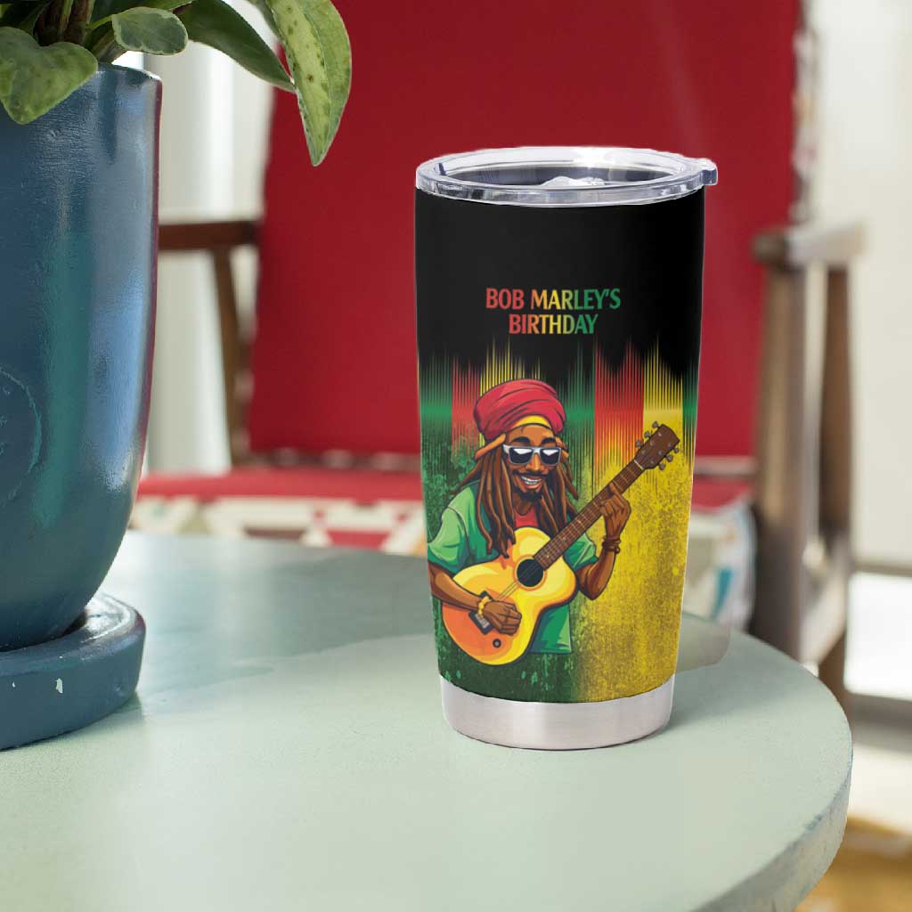Honoring Reggae Legend Bob Birthday Tumbler Cup LT9