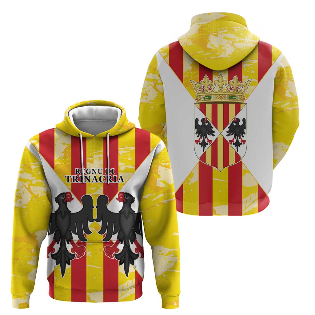 Kingdom of Trinacria Hoodie Est 1282 Animus Tuus Dominus LT9