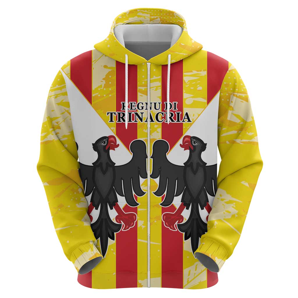 Kingdom of Trinacria Hoodie Est 1282 Animus Tuus Dominus LT9