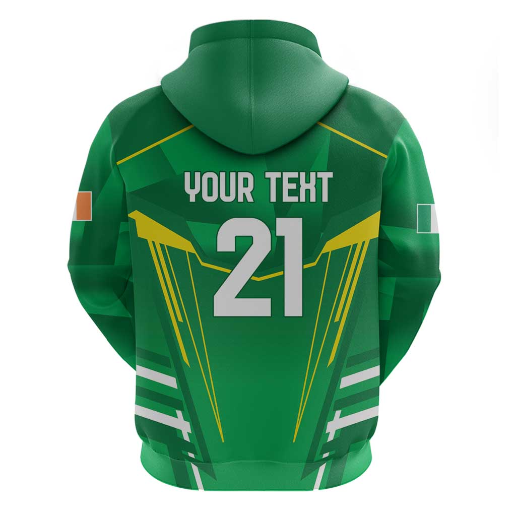 Ireland Rugby Custom Hoodie Irish Warrior Mascot Go Shamrock LT9