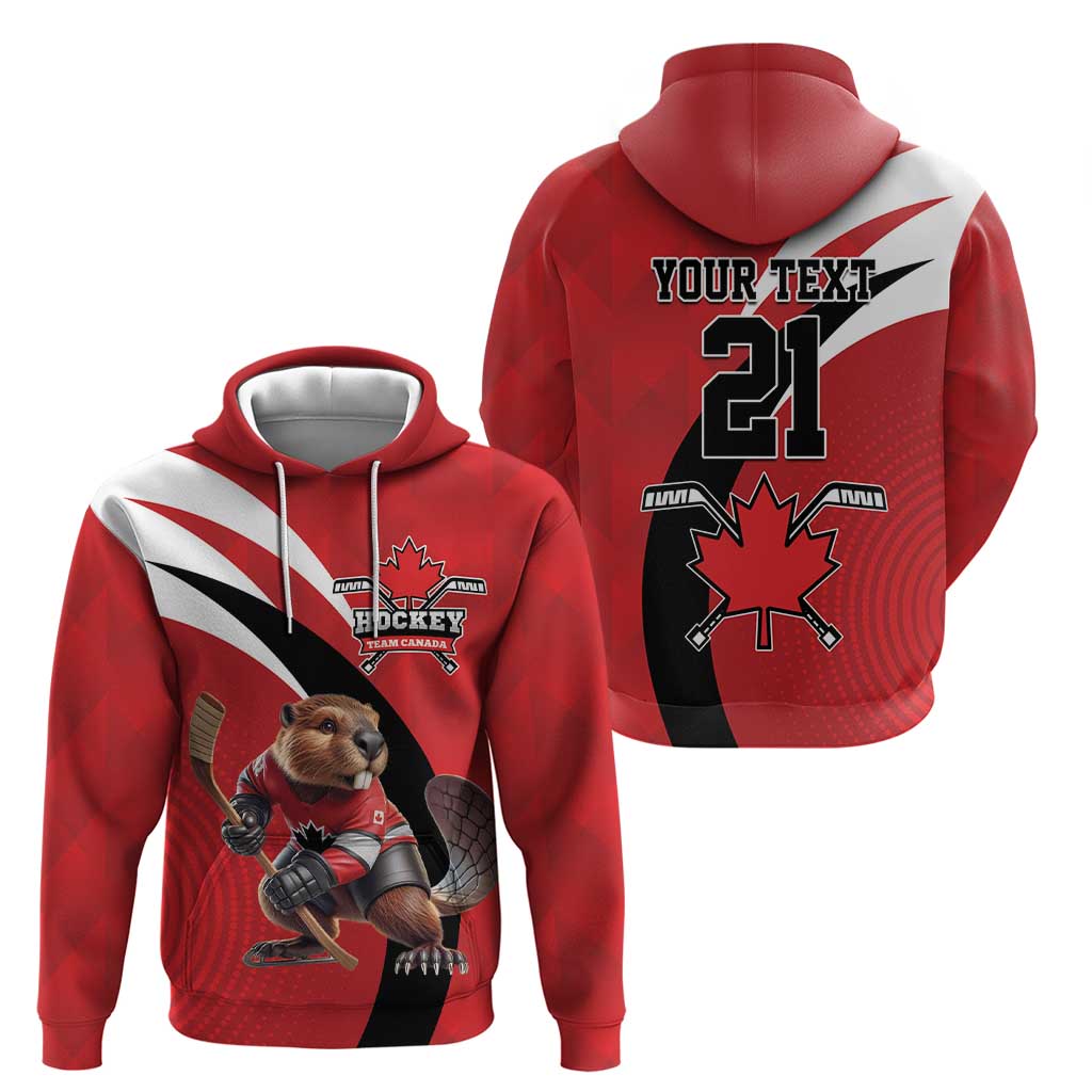 Canada Hockey Custom Hoodie Go Champion 4 Nations LT9