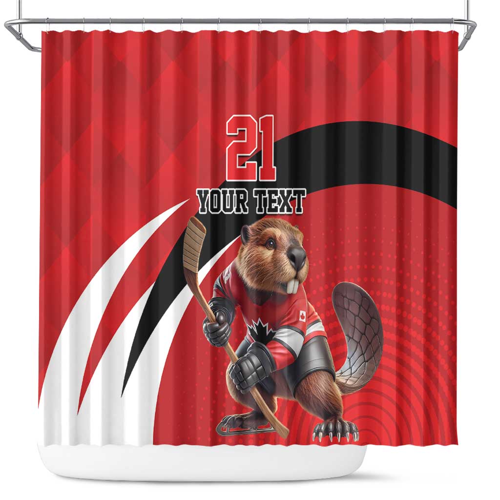 Canada Hockey Custom Shower Curtain Go Champion 4 Nations LT9