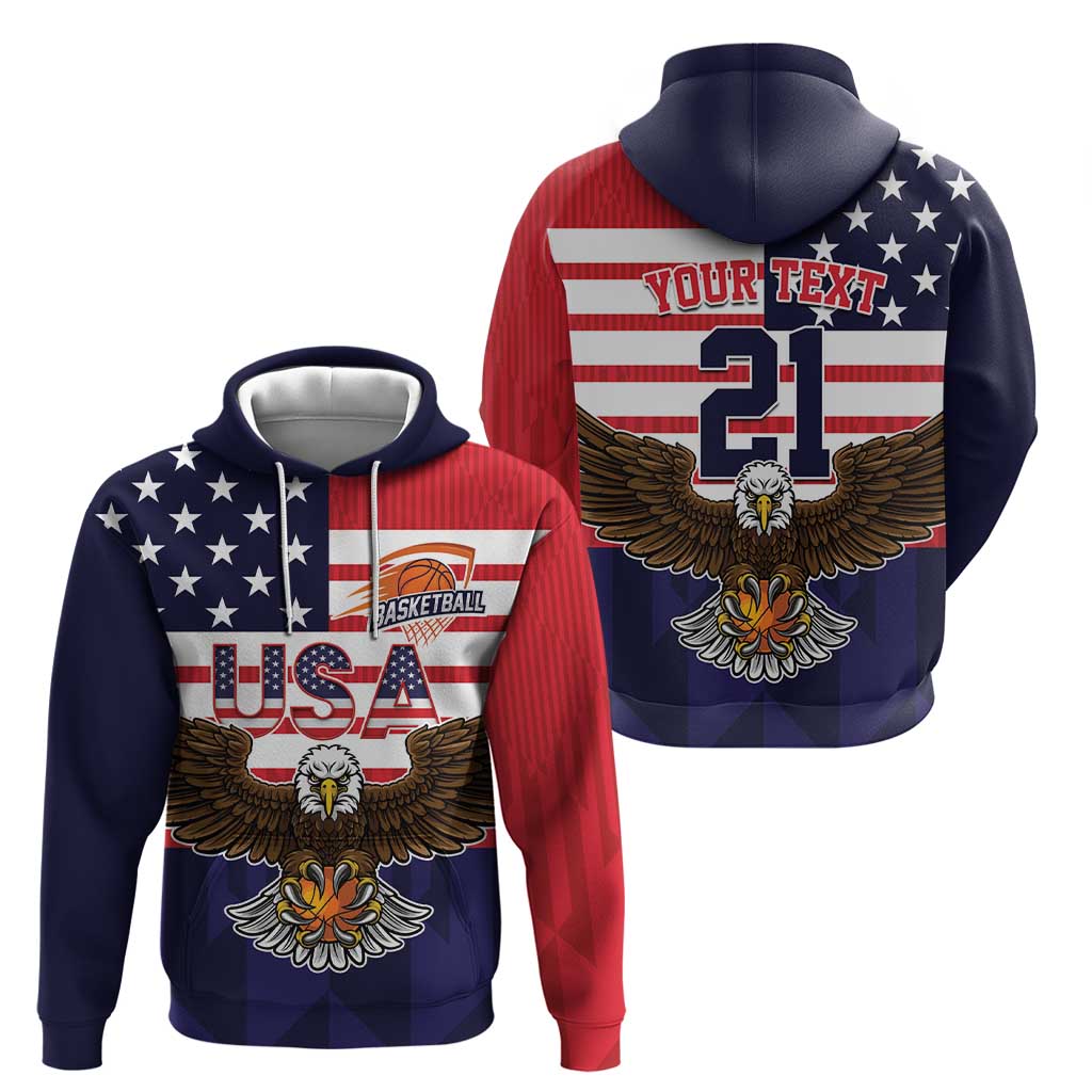 United States Basketball Custom Hoodie One For All LT9