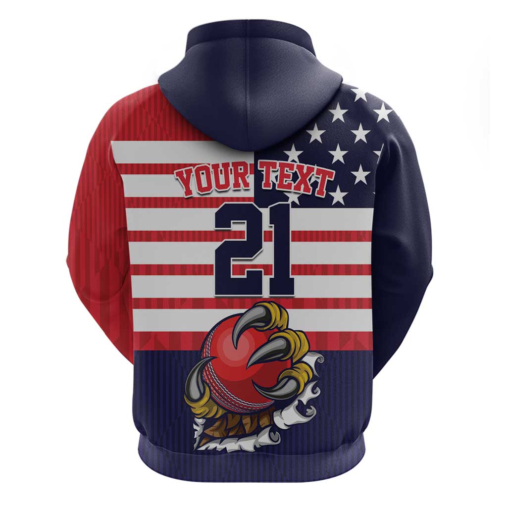 United States Cricket Custom Hoodie One For All LT9