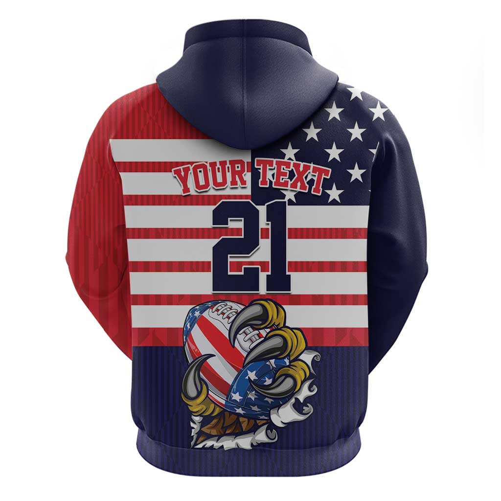 United States Football Custom Hoodie One For All LT9