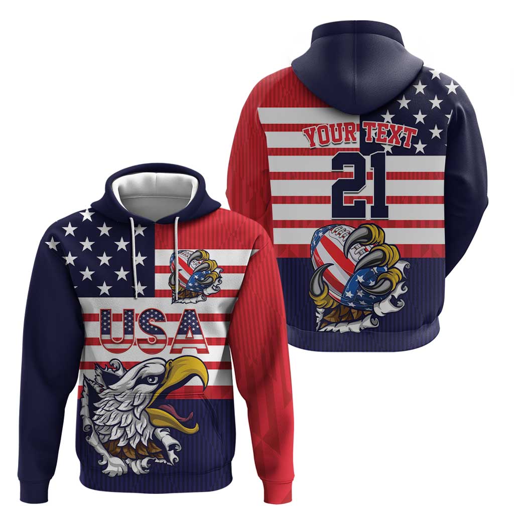 United States Football Custom Hoodie One For All LT9