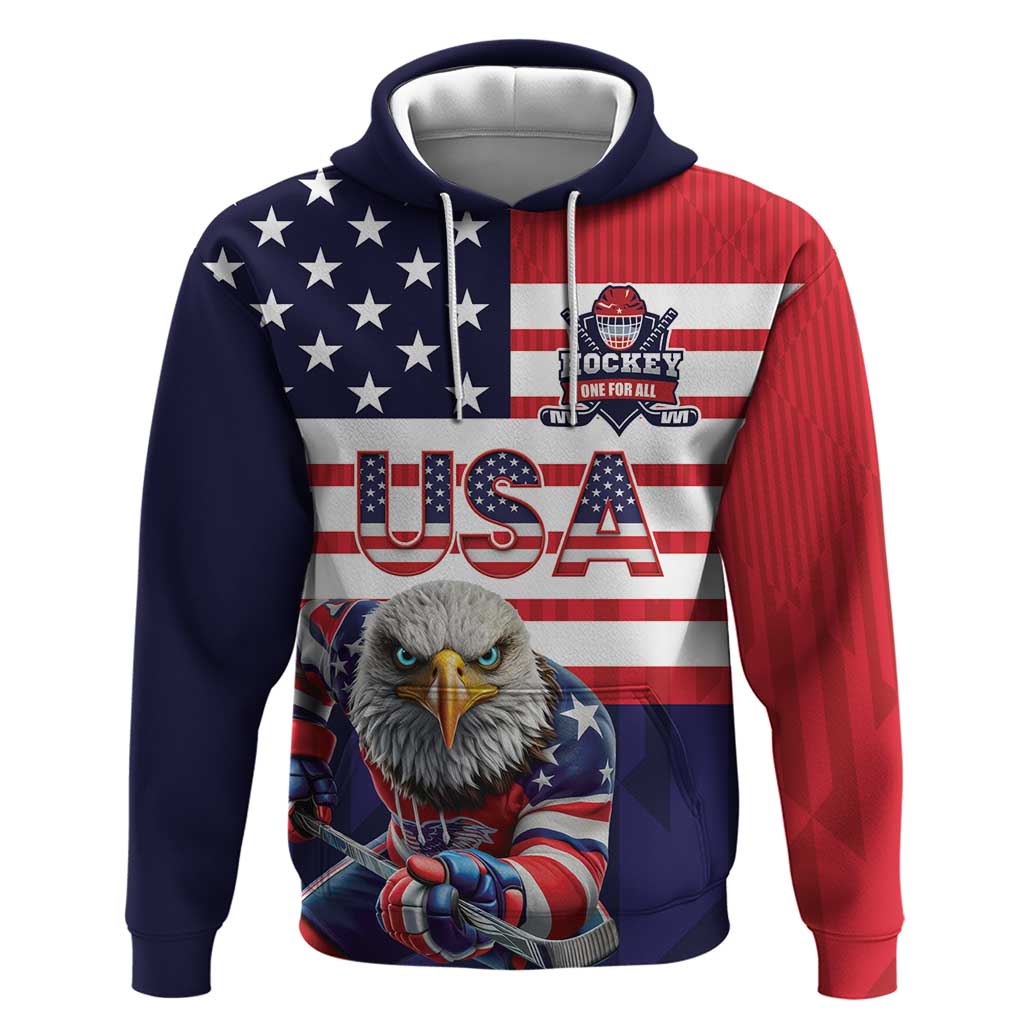 United States Ice Hockey Custom Hoodie One For All LT9