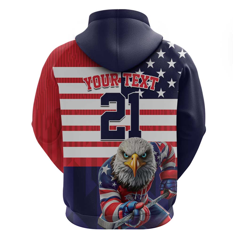 United States Ice Hockey Custom Hoodie One For All LT9