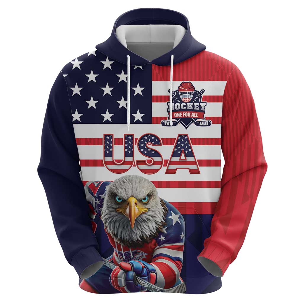 United States Ice Hockey Custom Hoodie One For All LT9