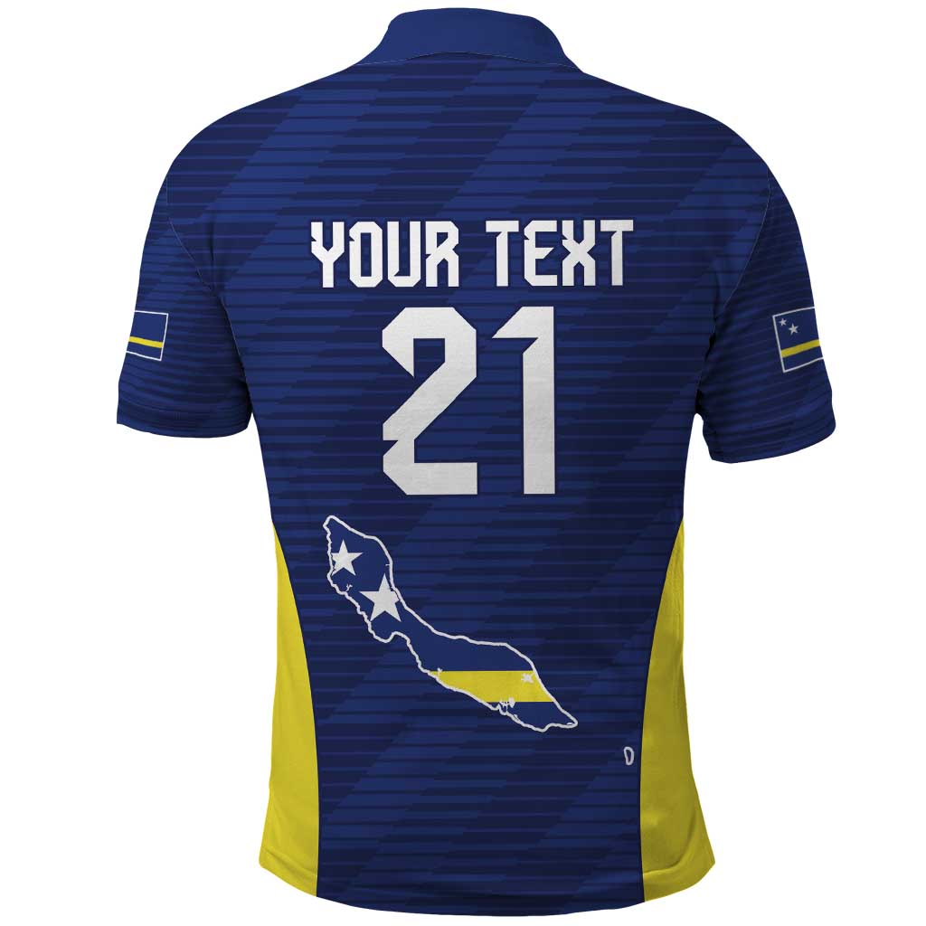 Personalized Curacao Sailboat Polo Shirt Tropical Beach Sunset LT9