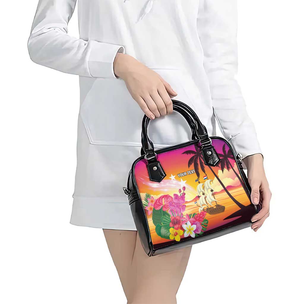 Curacao Football Custom Shoulder Handbag Come On La Familia Azul LT9