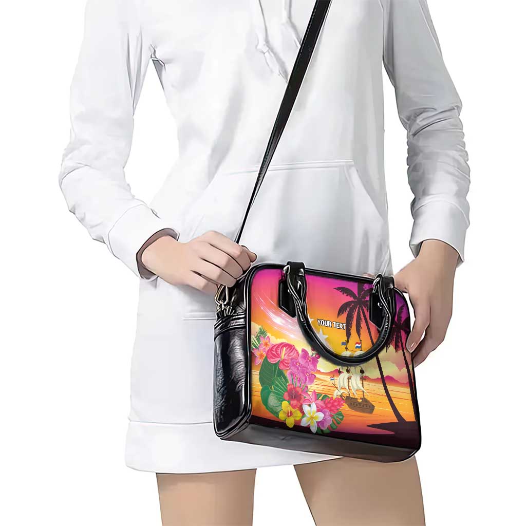 Curacao Football Custom Shoulder Handbag Come On La Familia Azul LT9